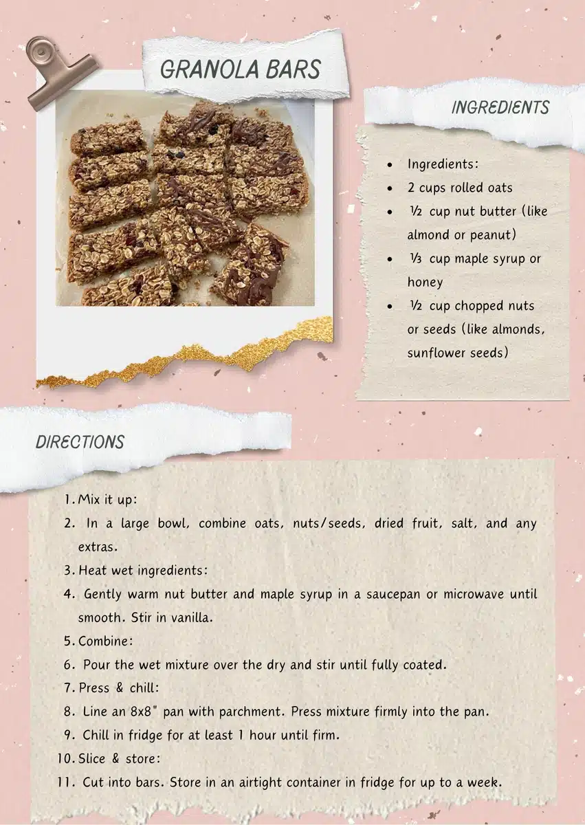 Home 30 dairy free Dairy-Free Granola Bars in ebook page