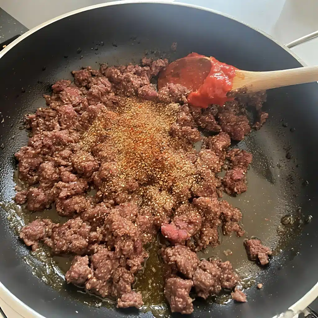 Ground Beef Tacos with Corn Tortillas | Easy, Authentic Recipe 4 browning beef for ground beef tacos with corn tortillas