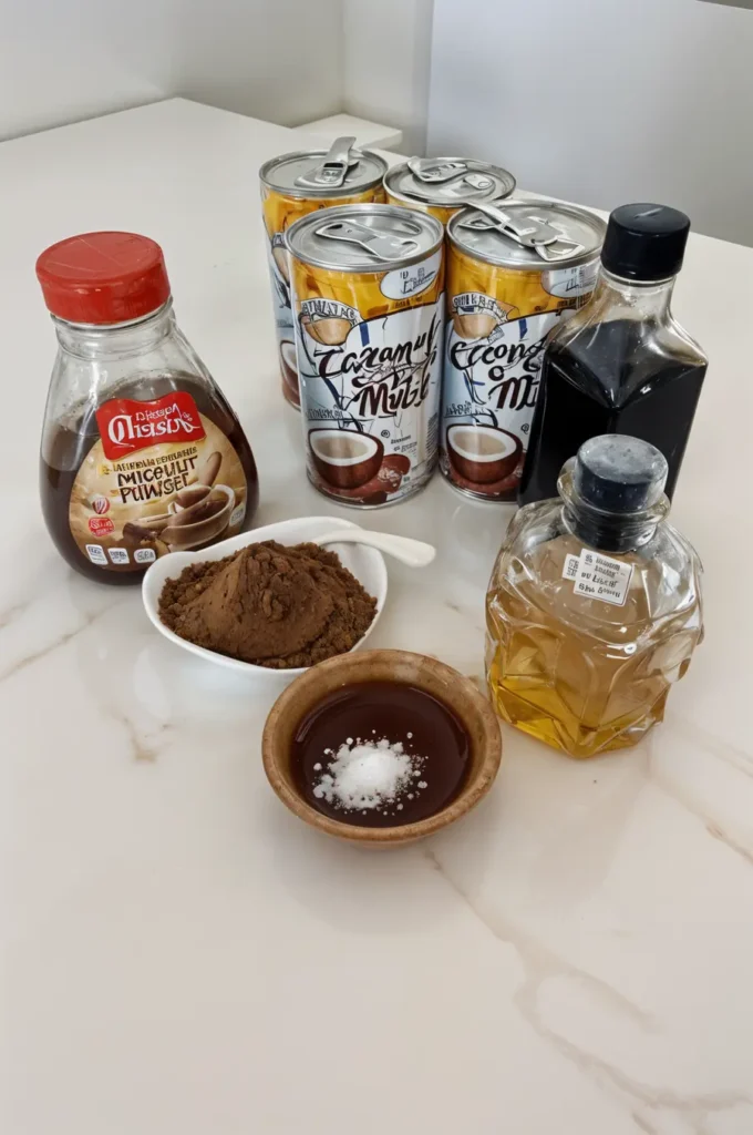Chocolate Dairy-Free Ice Cream – Budget-Friendly Healthy Dessert 2 Ingredients for chocolate dairy-free ice cream – coconut milk, cocoa, maple syrup.